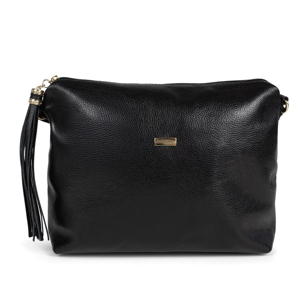 Bolsa Tanara Transversal Feminina TB1751 Preto 2