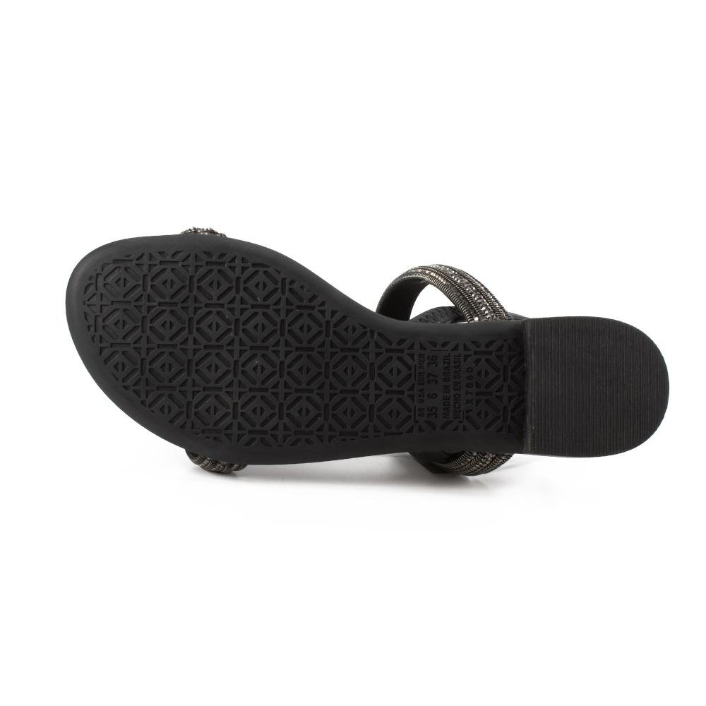 Sandália Mississipi Rasteira Feminina MB284 Preto 5