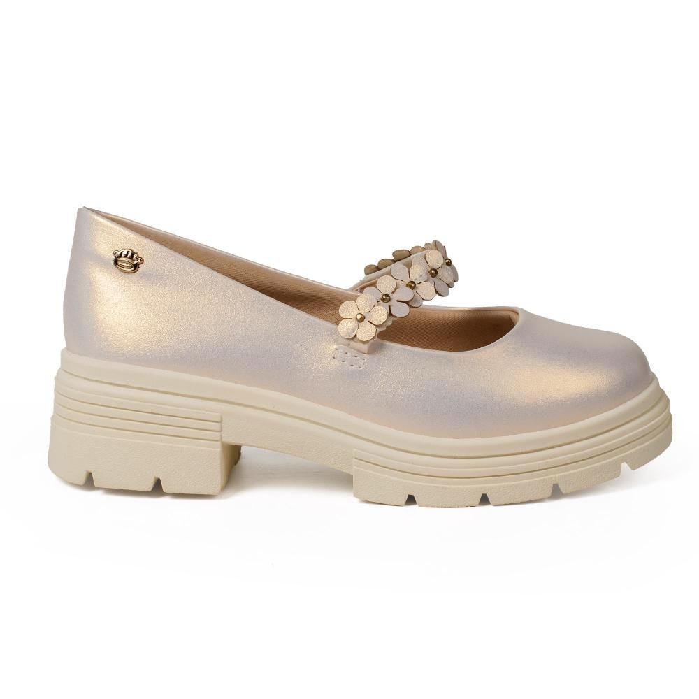Sapato Pink Cats Infantil Tratorado V6621 Off White 2