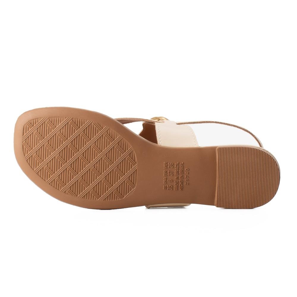 Sandália Dakota Rasteira Feminina Y9147 Off White 5