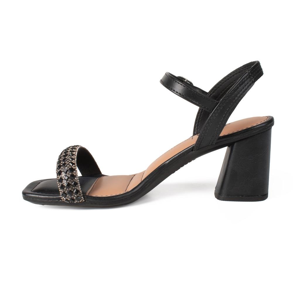 Sandália Dakota de Salto Bloco Feminina Y9764 Preto 3