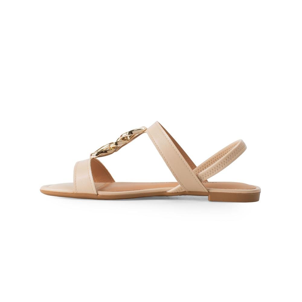 Sandália Dakota Rasteira Feminina Y9143 Off White 4