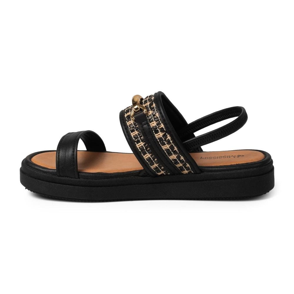 Sandália Mississipi Flatform Feminina MF432 Preto 4