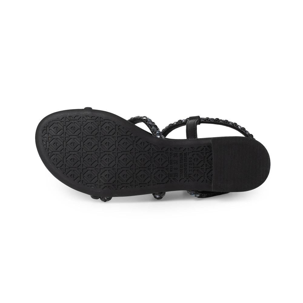 Sandália Mississipi Rasteira Feminina J0611 Preto 5
