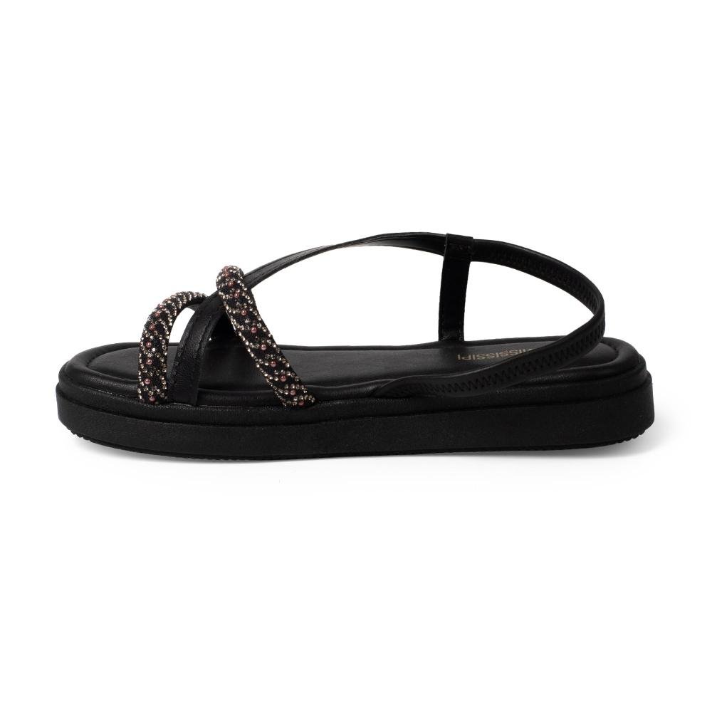 Sandália Mississipi Flatform Feminina MF771 Preto 4