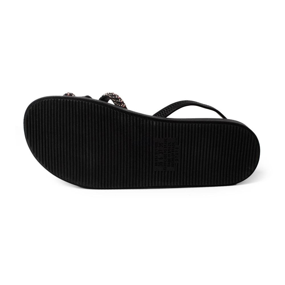 Sandália Mississipi Flatform Feminina MF771 Preto 5