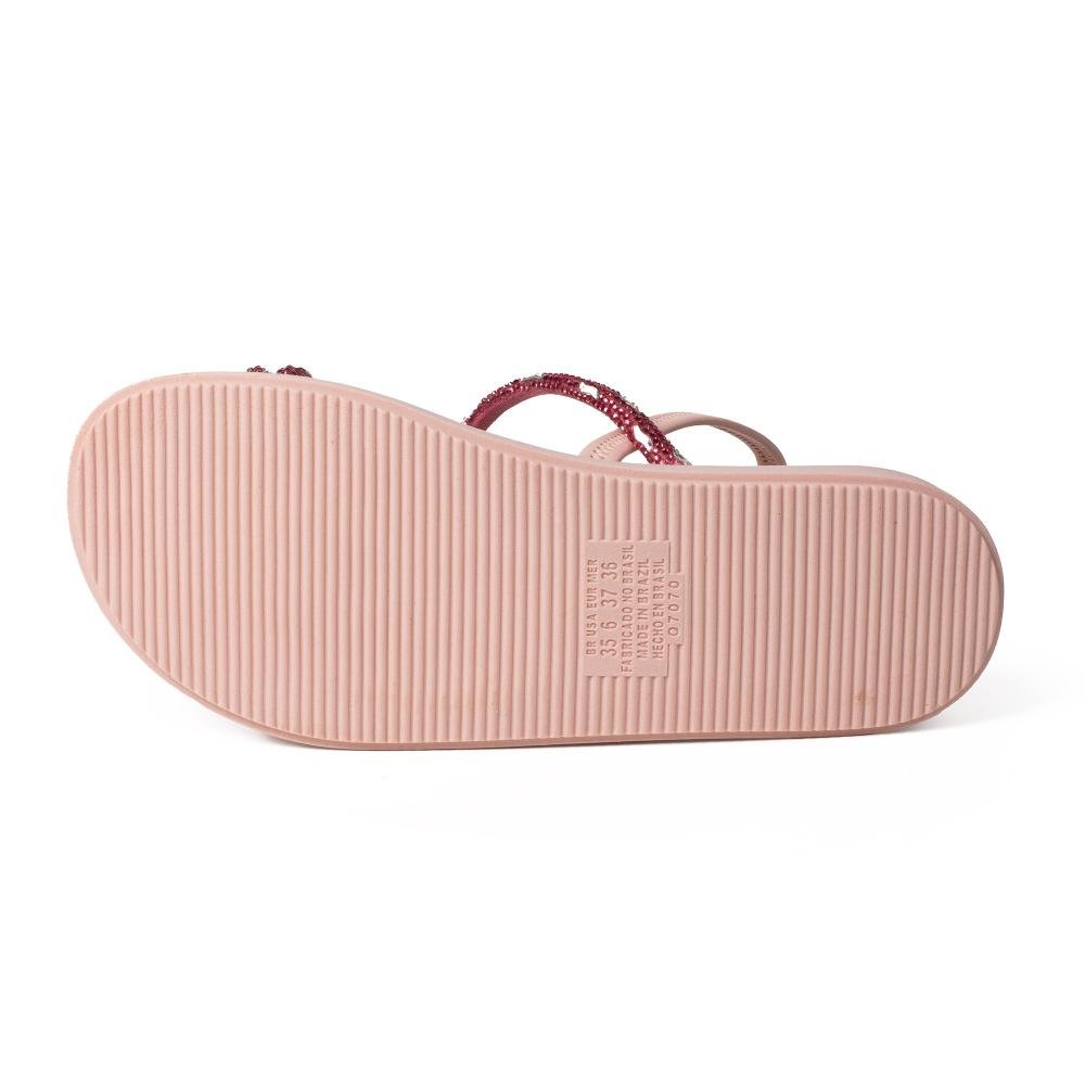 Sandália Mississipi Flatform Feminina ME032A Rosa 6