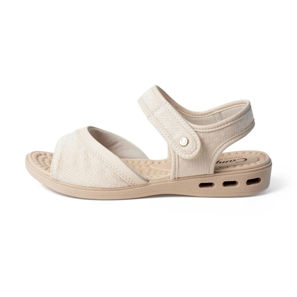 Sandália Campesí Papete Feminina CE073E Off White 4