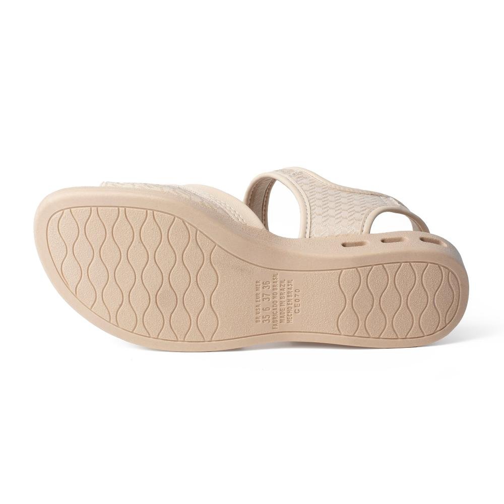 Sandália Campesí Papete Feminina CE073E Off White 5
