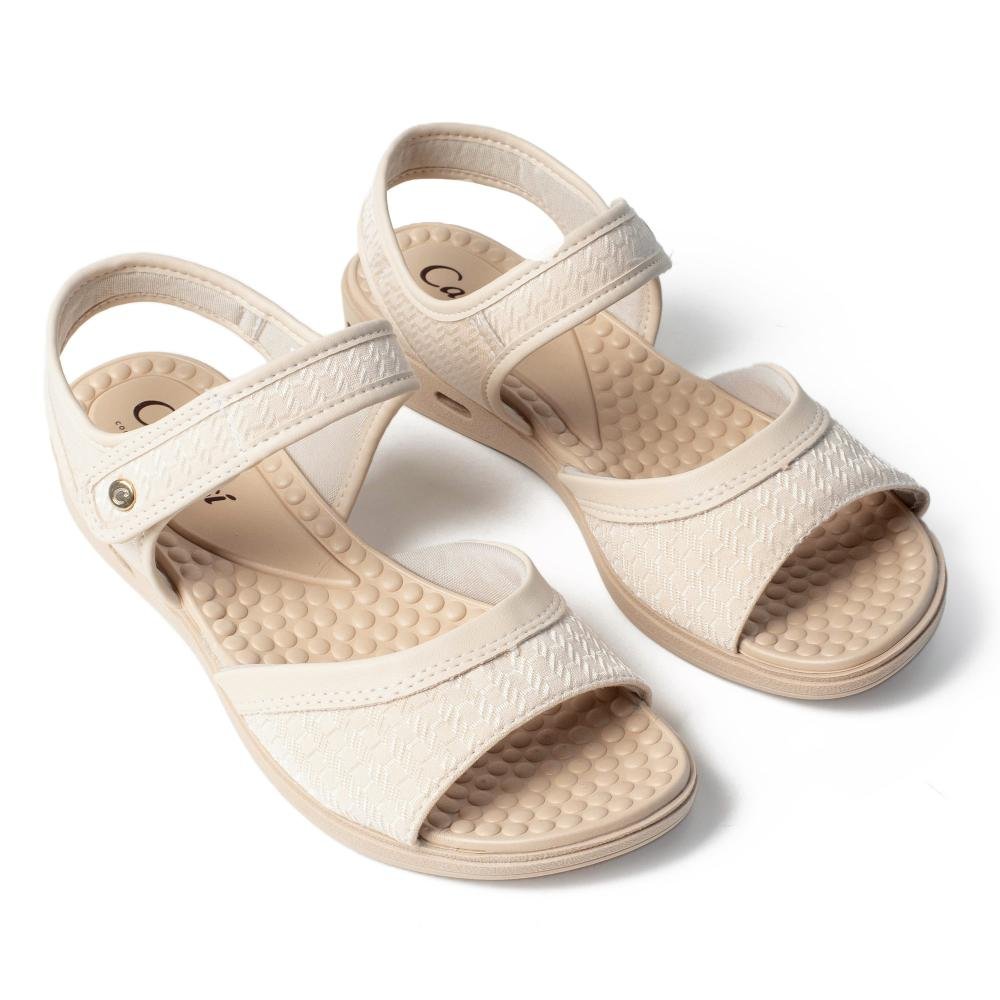 Sandália Campesí Papete Feminina CE073E Off White 6