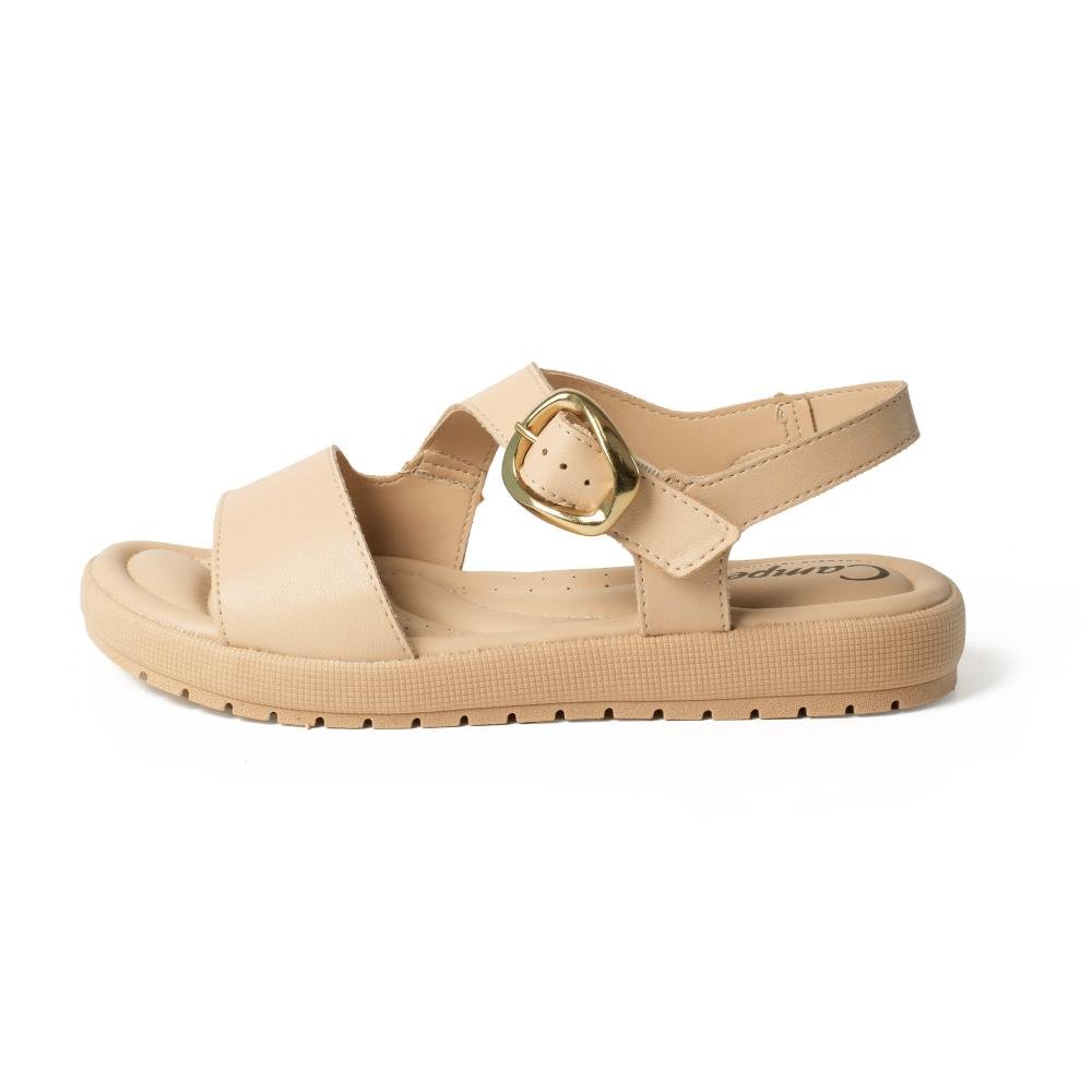 Sandália Campesí Flatform Feminina CP582 Bege 4