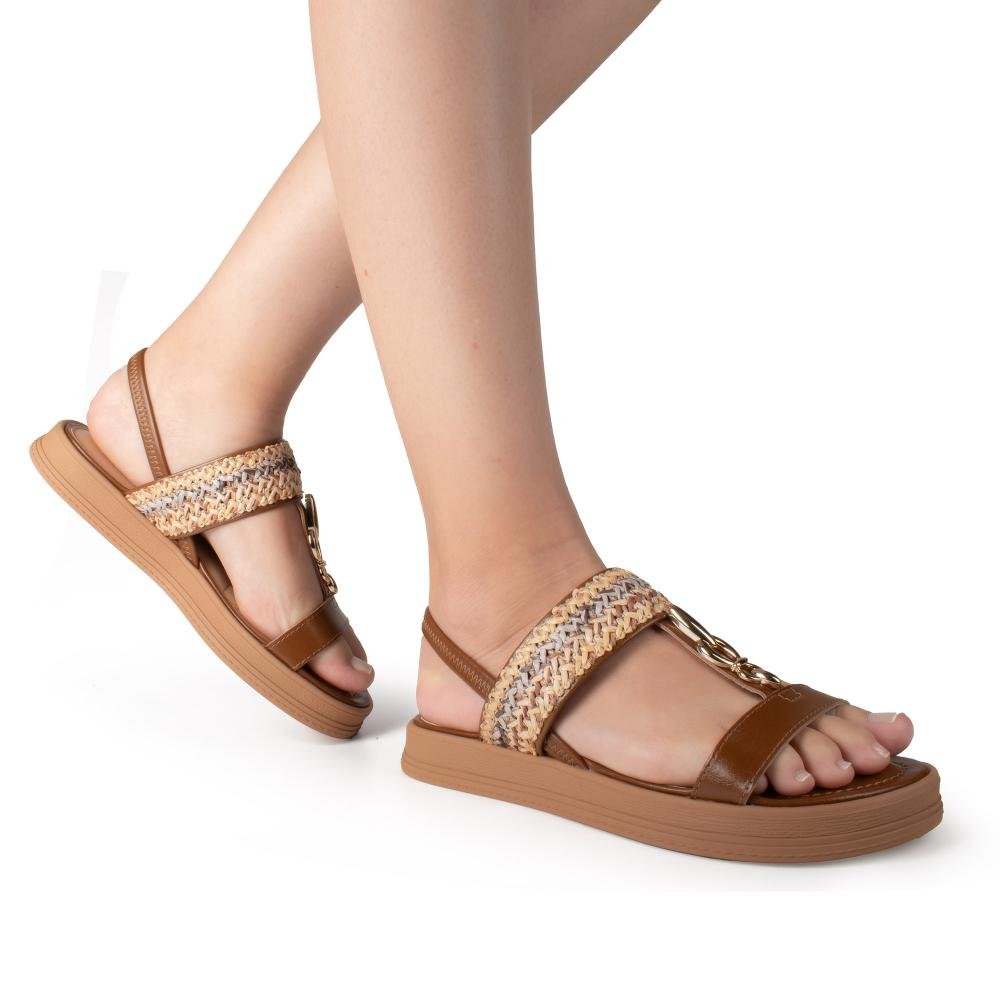 Sandália Dakota Flatform Feminina DB932 Castanho 2