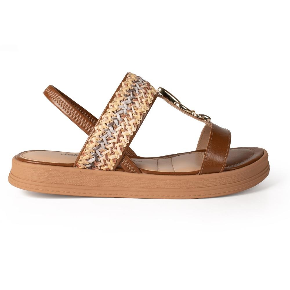 Sandália Dakota Flatform Feminina DB932 Castanho 3
