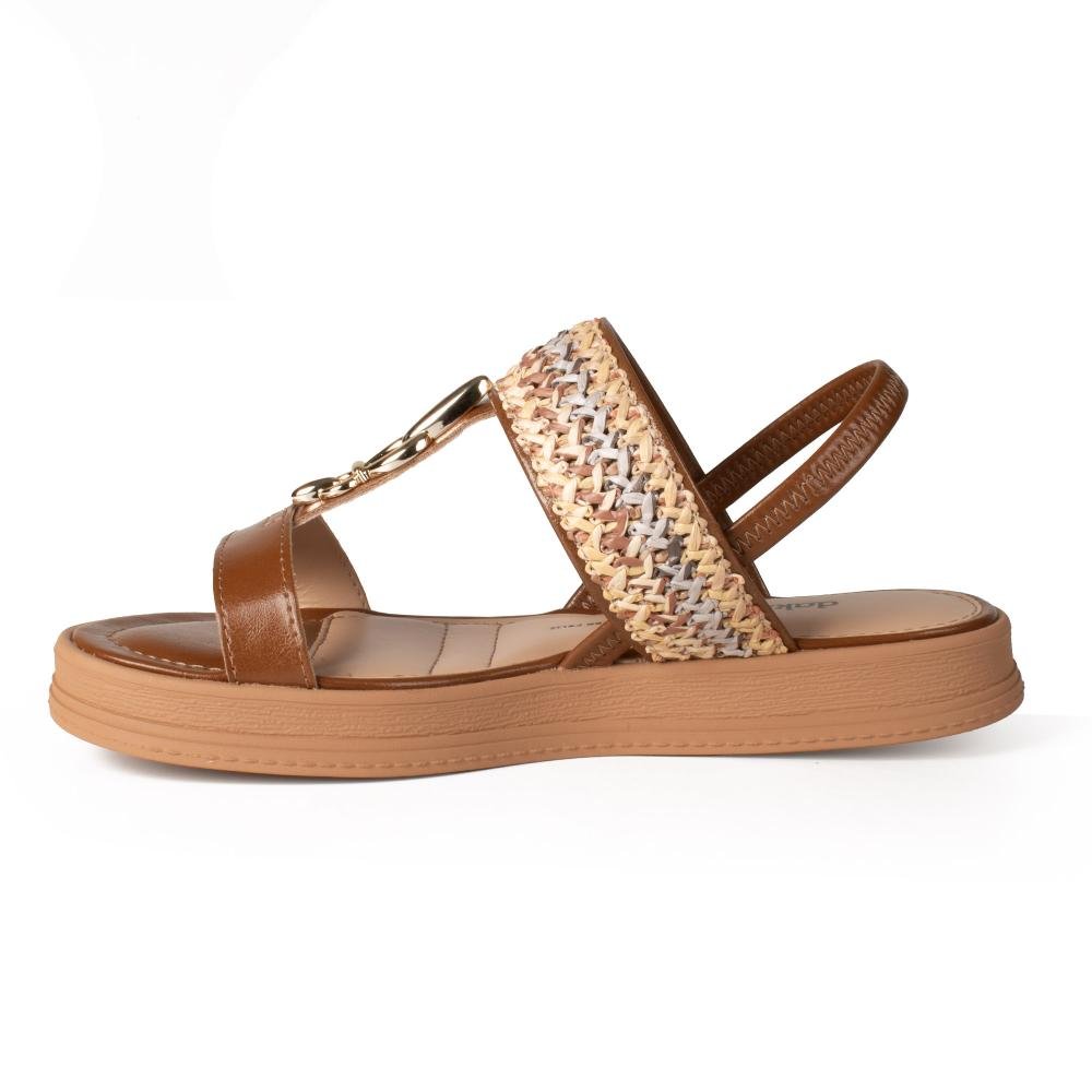 Sandália Dakota Flatform Feminina DB932 Castanho 4