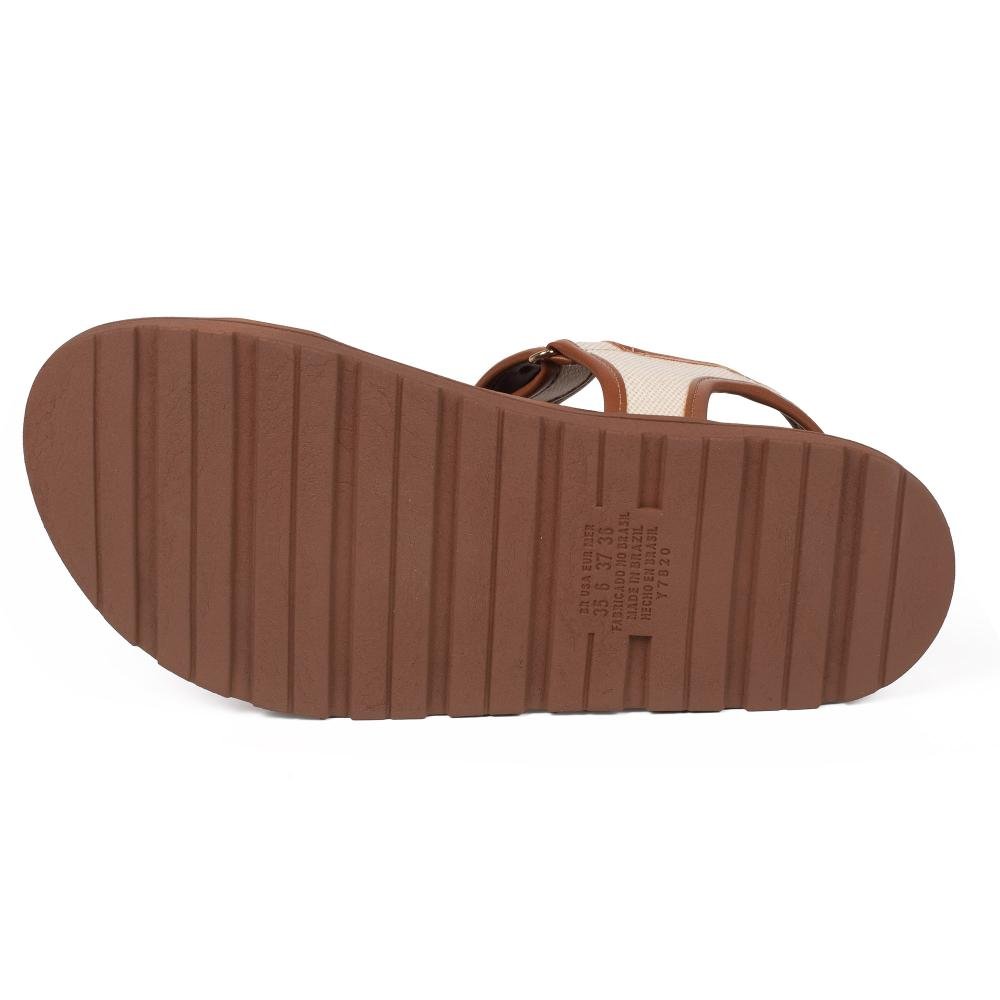 Sandália Tanara Papete Feminina T9702 Marrom 5