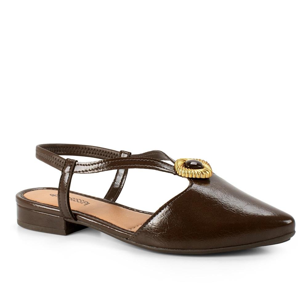 Sapato Mississipi de Salto Baixo Feminino J1773