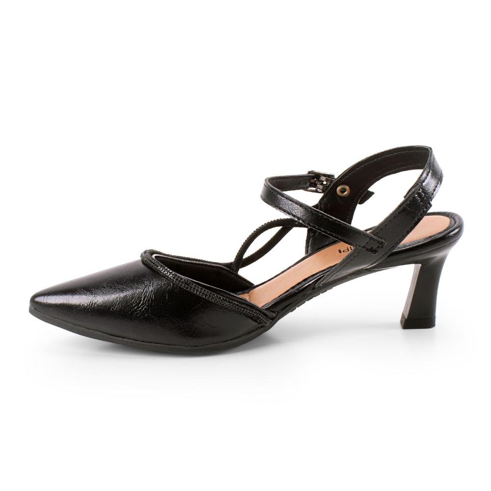 Scarpin Mississipi de Salto Alto Feminino J1534 Preto 4