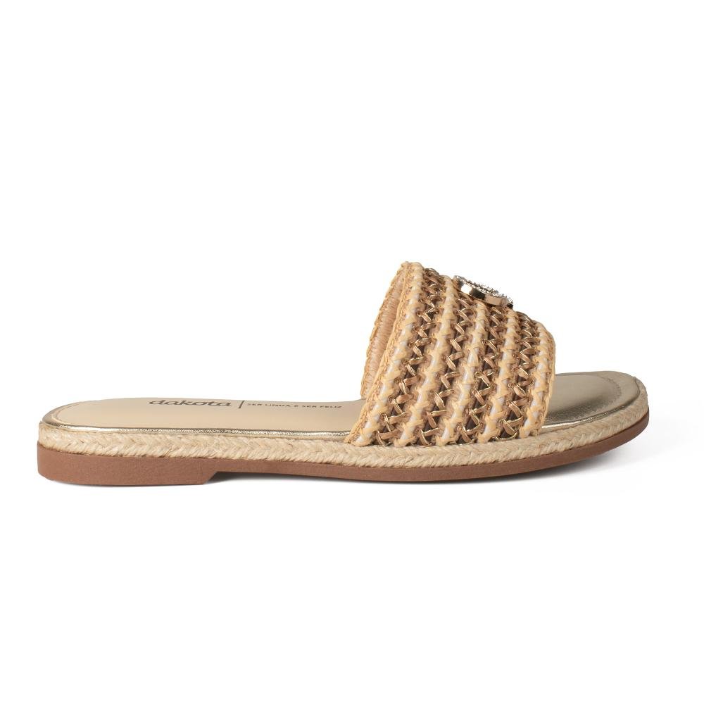 Slide Dakota Feminino DB981 Bege 3