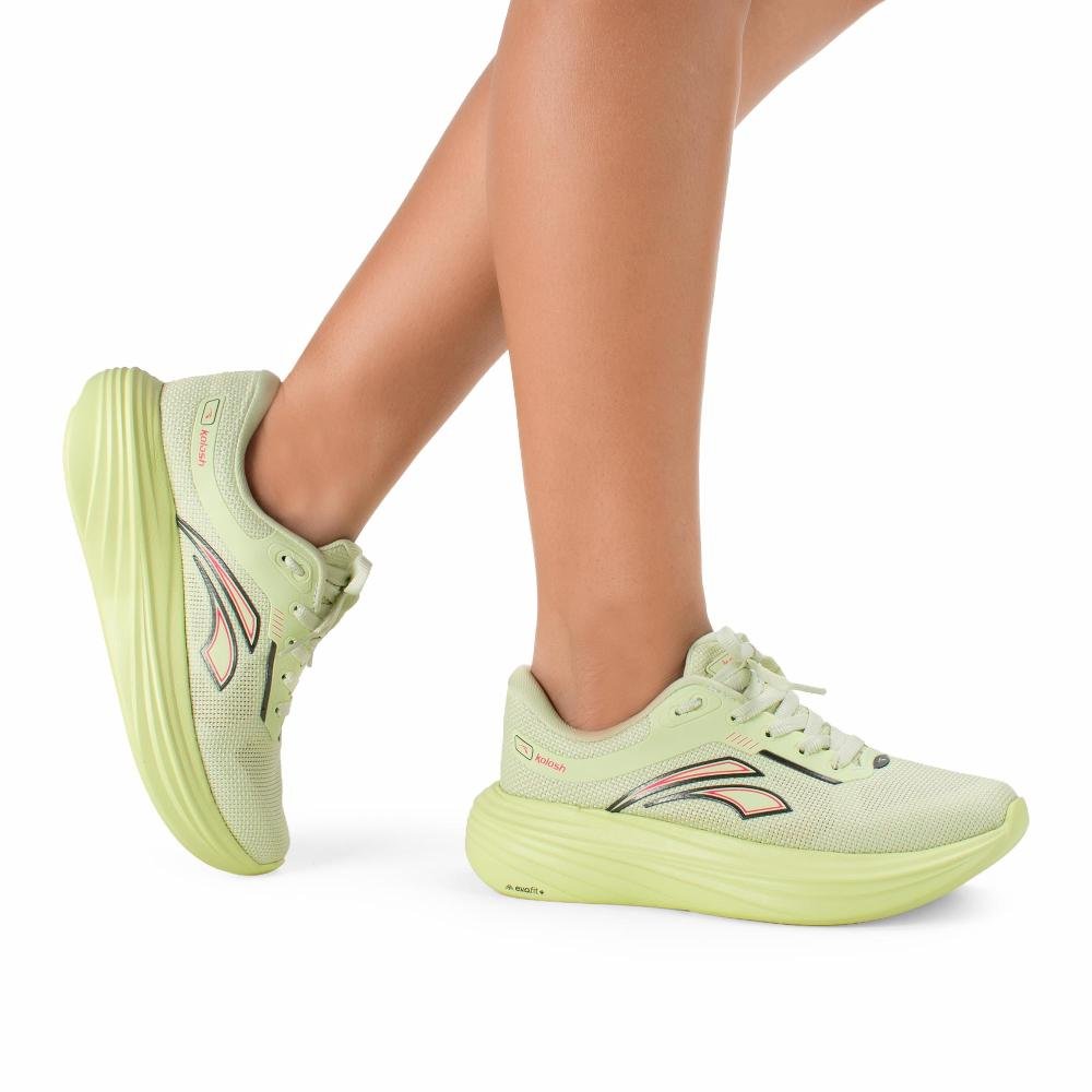 Tênis Kolosh Esportivo Feminino E0982 Verde 2