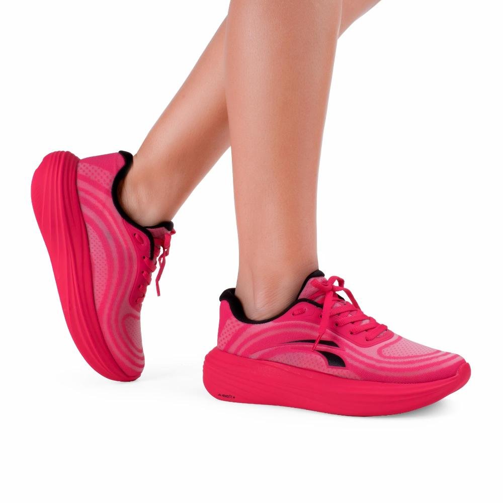 Tênis Kolosh Esportivo Feminino E0981 Rosa 2