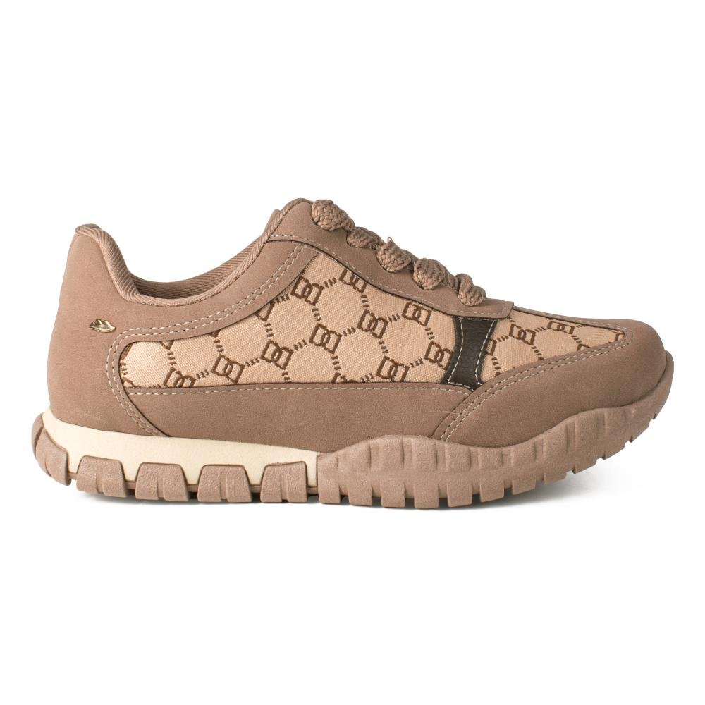 Tênis Dakota Jogging Feminino D2852 Marrom 3