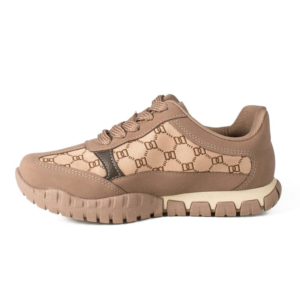 Tênis Dakota Jogging Feminino D2852 Marrom 4