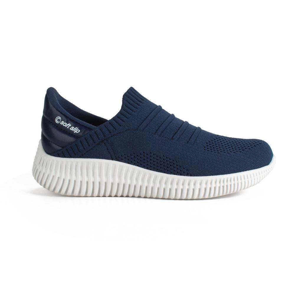Tênis Campesí Slip On Marinho Feminino CE305 Azul Marinho 3