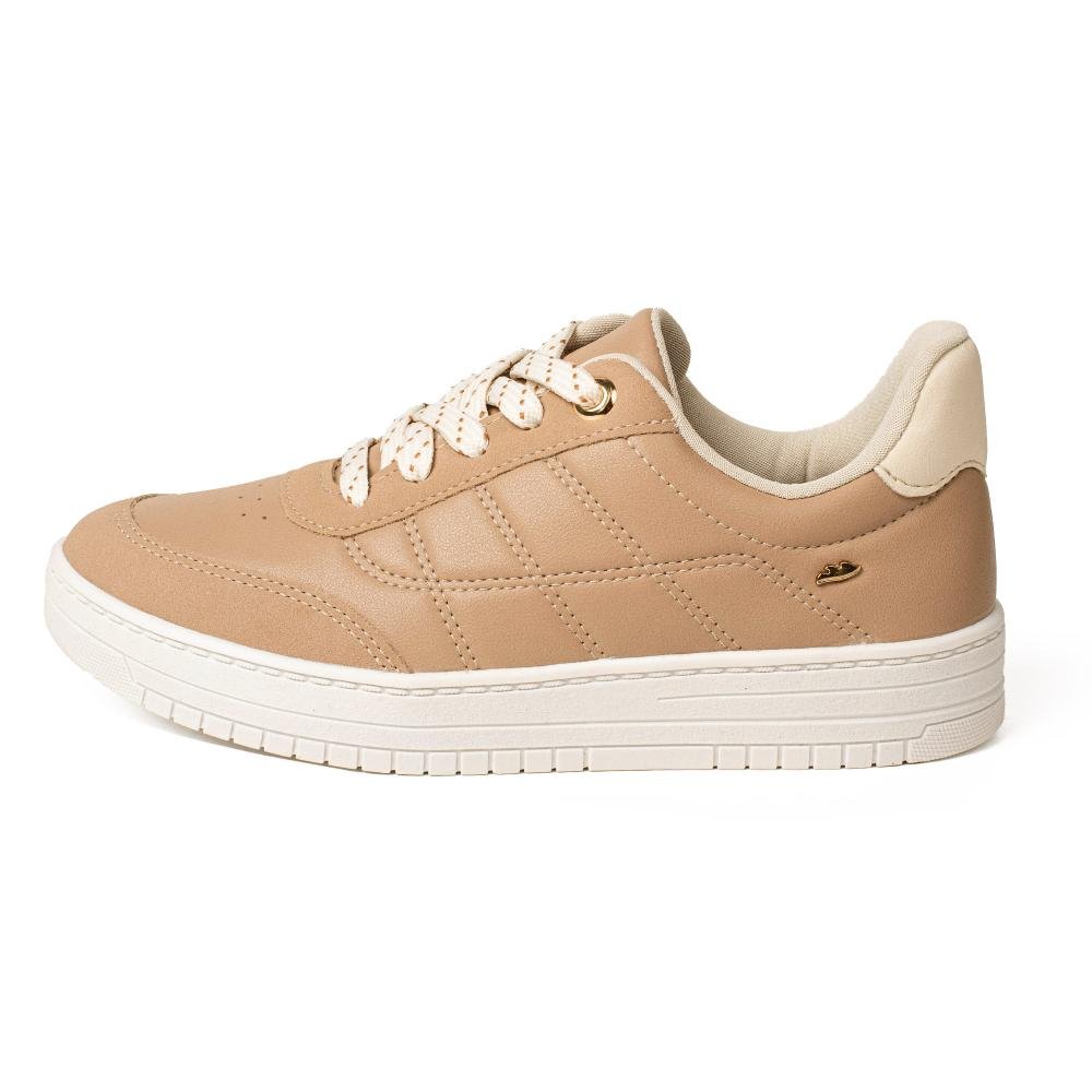 Tênis Dakota Casual Feminino D2657 Bege 4