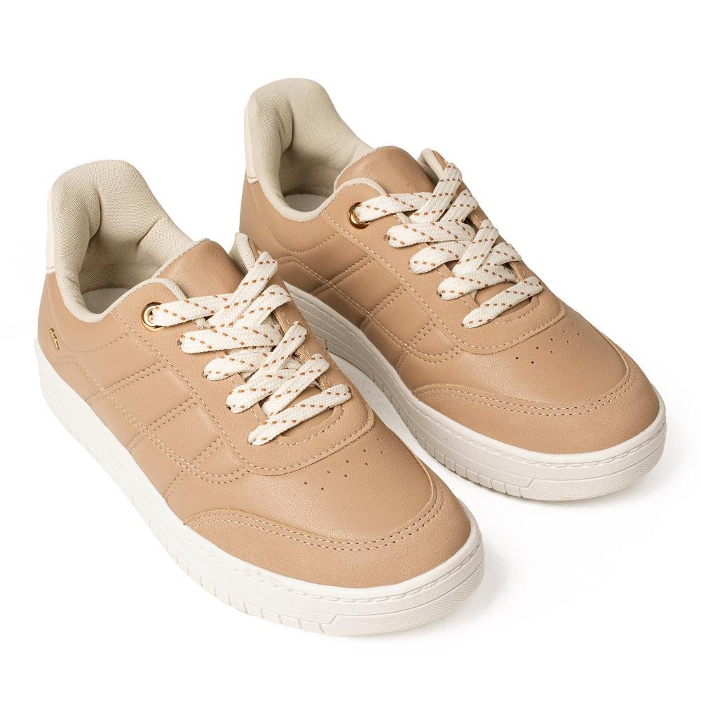 Tênis Dakota Casual Feminino D2657 Bege 6