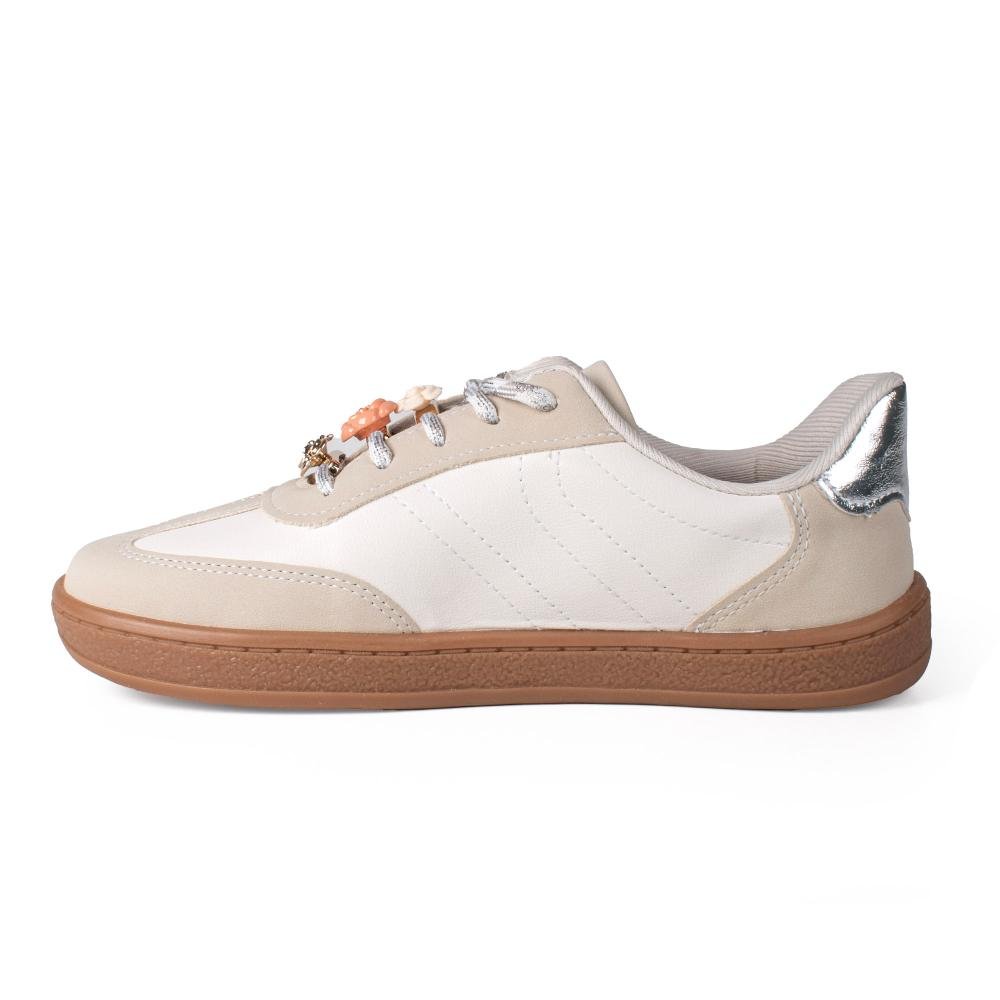 Tênis Dakota Casual Feminino D2295 Off White/Bege 4