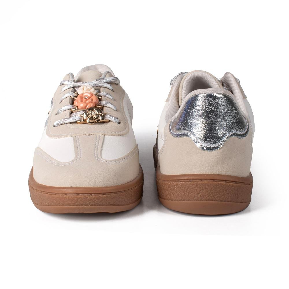 Tênis Dakota Casual Feminino D2295 Off White/Bege 6