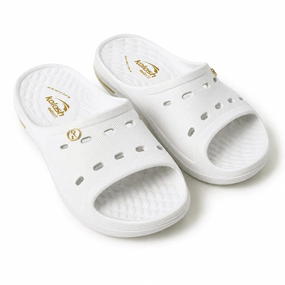 Slide Kolosh Feminino C4406 Off White 4