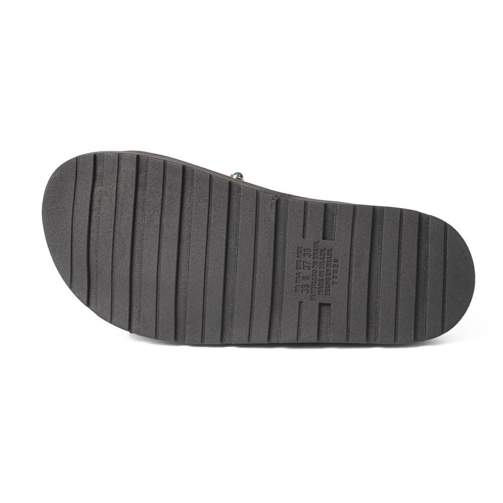 Slide Tanara Flatform Feminino T9701 Marrom 5