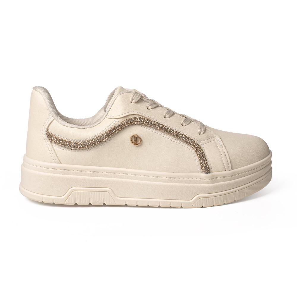 Tênis Dakota Flatform Feminino D2914 Off White 3