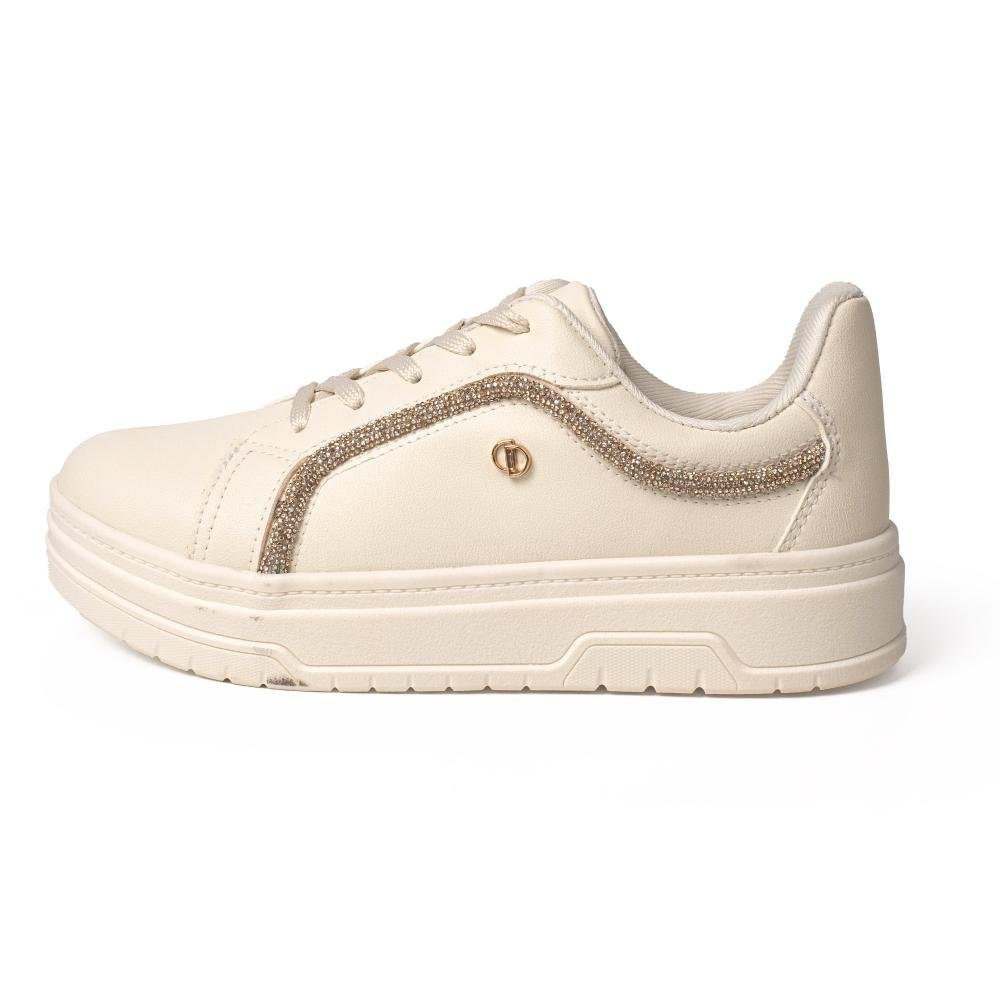 Tênis Dakota Flatform Feminino D2914 Off White 4