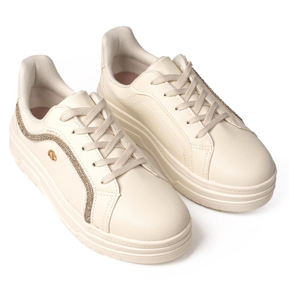 Tênis Dakota Flatform Feminino D2914 Off White 6
