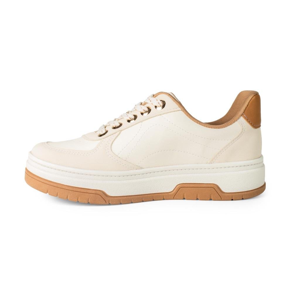 Tênis Dakota Flatform Feminino D2912 Off White 4
