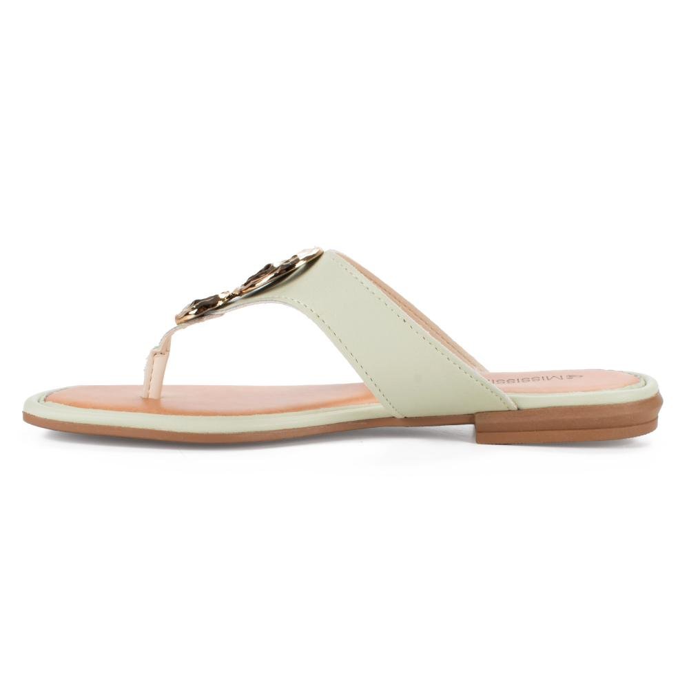 Chinelo Mississipi Feminina J2662 Verde 4