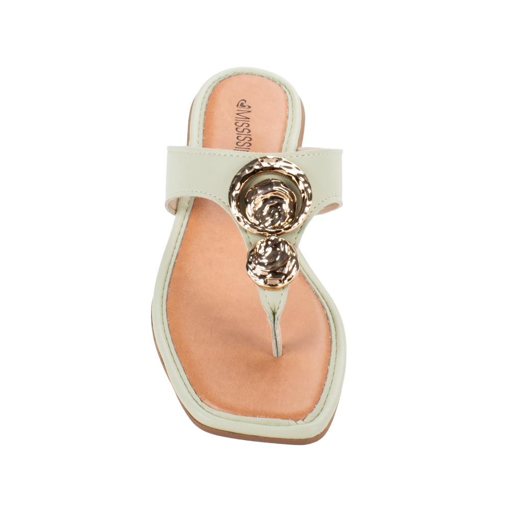 Chinelo Mississipi Feminina J2662 Verde 6