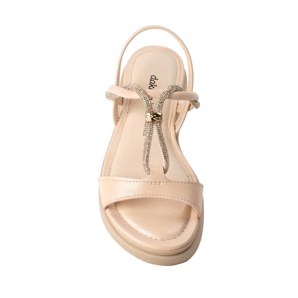 Sandália Dakota Flatform Feminina DB762 Off White 6