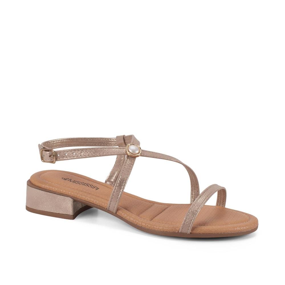 Sandália Mississipi de Salto Baixo Feminina J2692
