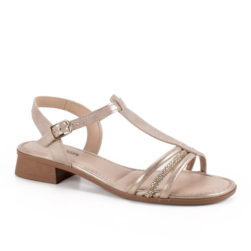 Sandália Mississipi de Salto Baixo Feminina J2293