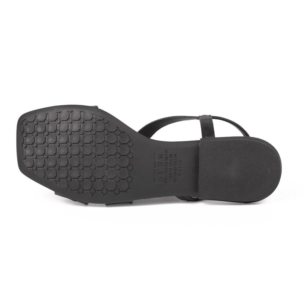 Sandália Mississipi Rasteira Feminina J2282 Preto 5