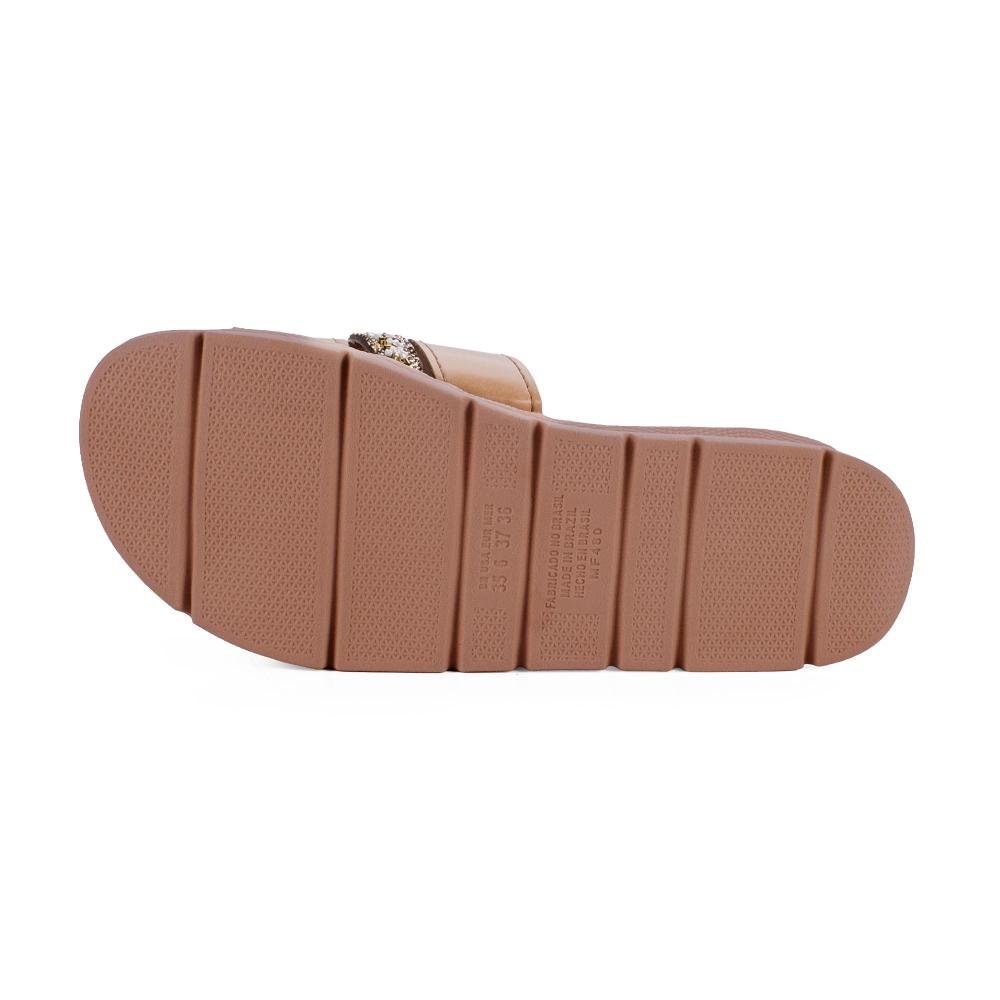 Slide Mississipi Flatform Feminino J2403 Bege 5