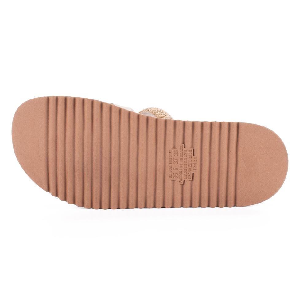 Slide Mississipi Flatform Feminino J2741 Bege 5