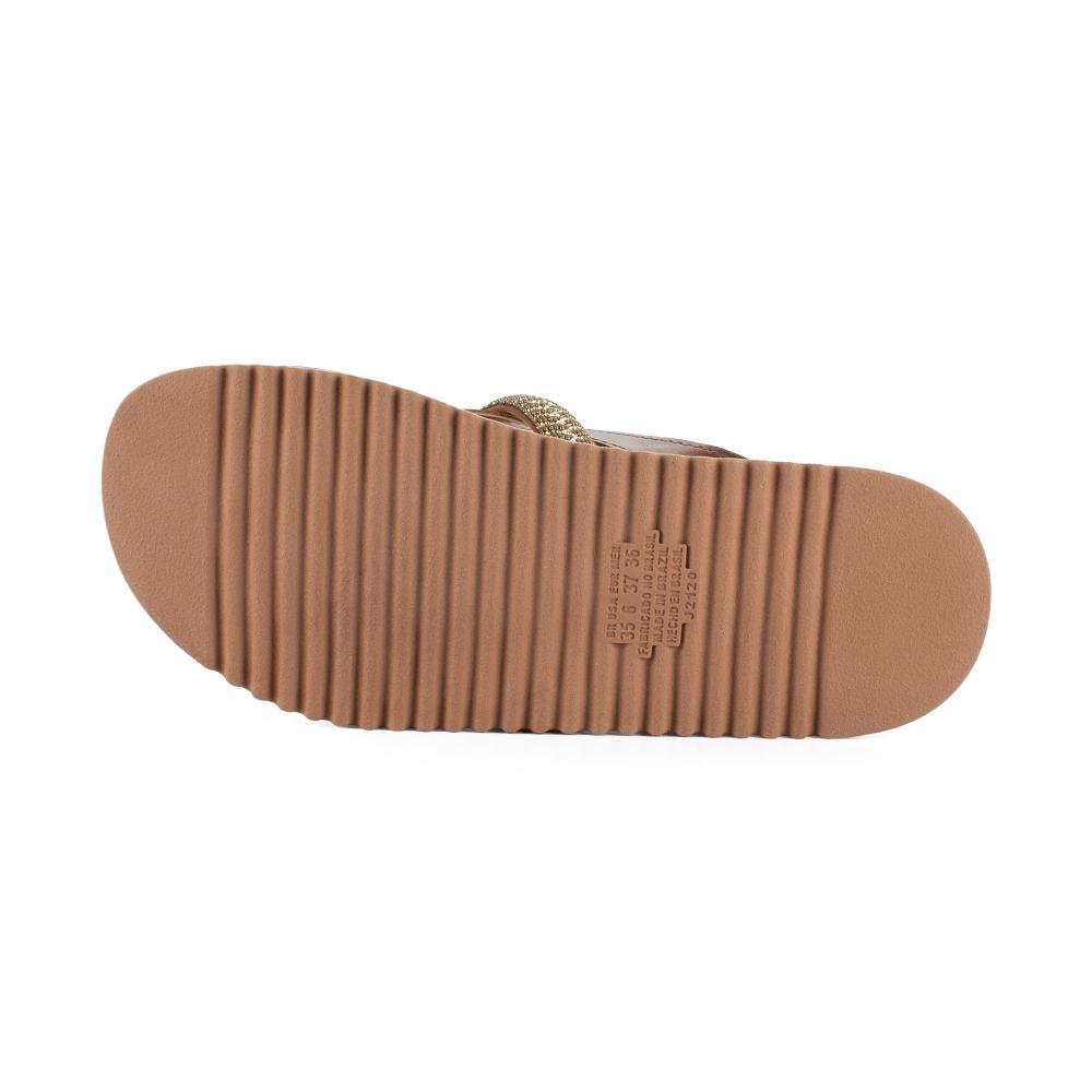 Tamanco Mississipi Flatform Feminina J2742 Caramelo 5
