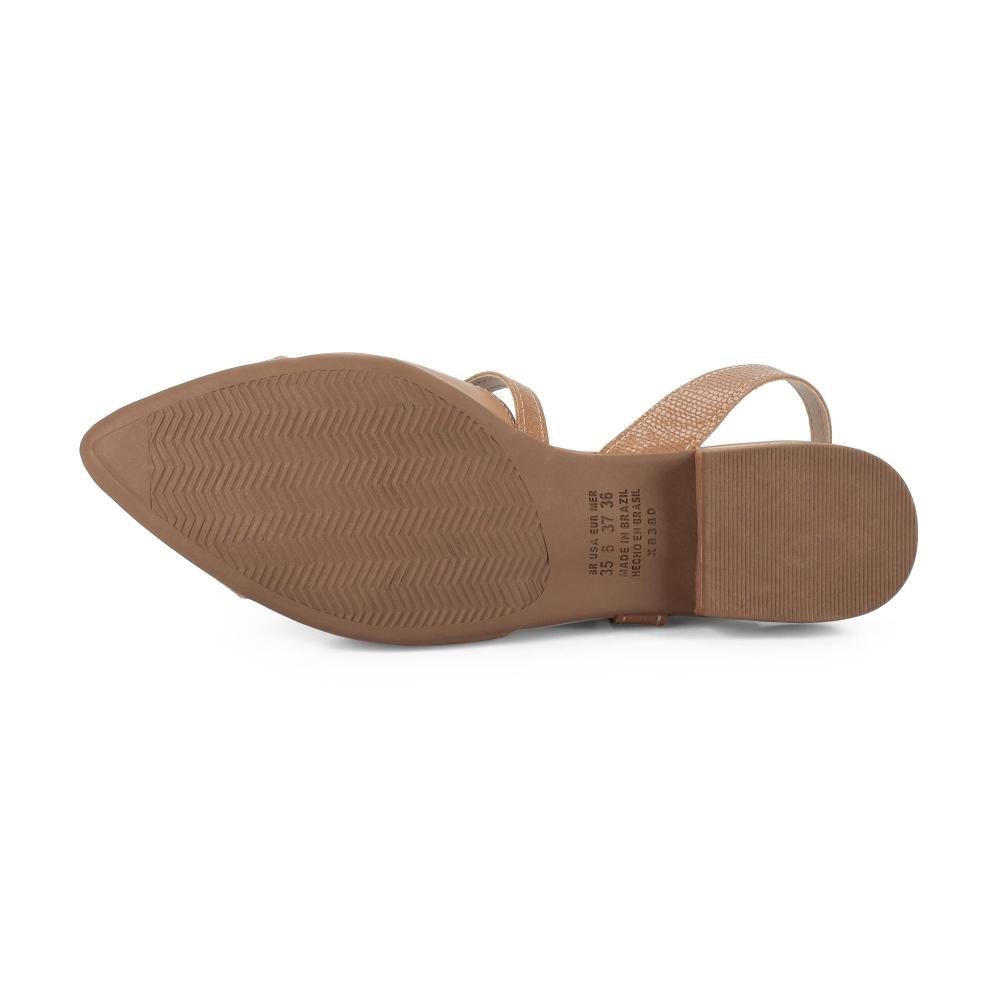 Sapato Mississipi Feminino J2261 Bege 6