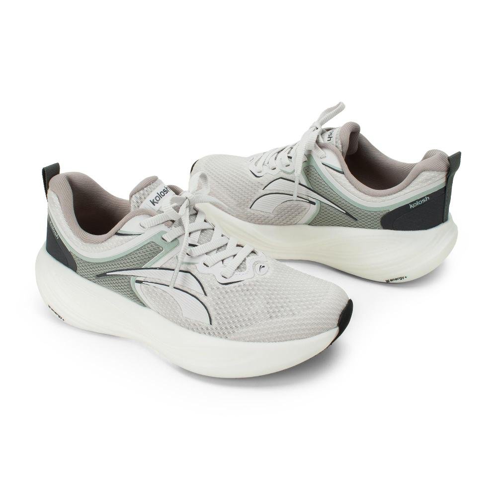 Tênis Kolosh Sprinta 2.0 Esportivo Feminino E0941 Cinza 6