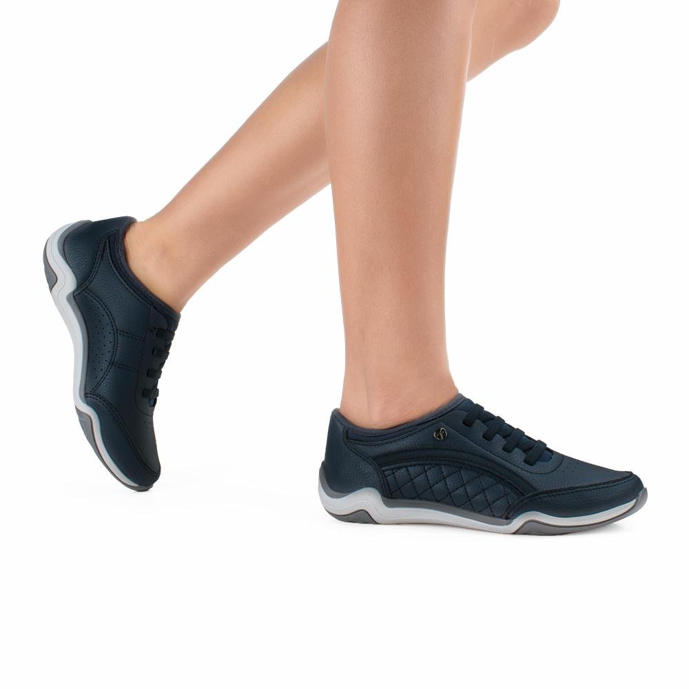 Tênis Kolosh Casual Marinho Feminino C4602 Azul Marinho 2