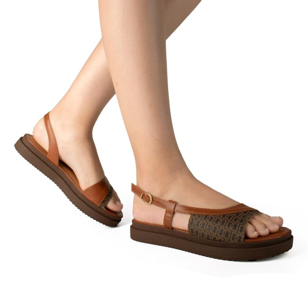 Sandália Dakota Flatform Feminina DC012 Marrom 2